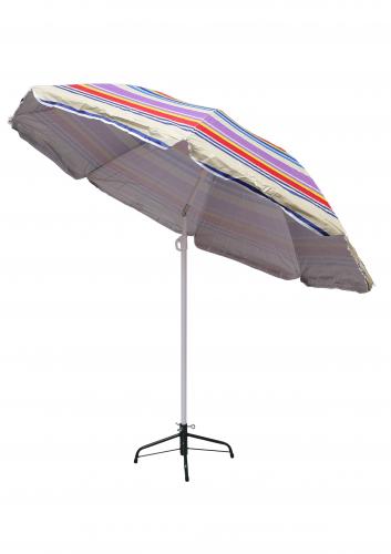 Зонт пляжный фольгированный с наклоном 200 см (6 расцветок) 12 шт/упак ZHU-200 - фото 4